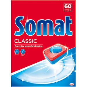 Detergent pentru masina de spalat vase SOMAT Classic, 60 tablete
