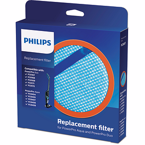 Filtru de schimb aspirator vertical PHILIPS FC5007/01, albastru-portocaliu