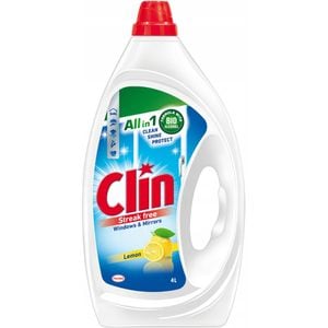 Solutie de curatat geamuri CLIN Lemon, 4 l