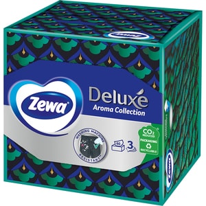 Servetele faciale ZEWA Aroma Collection, 3 straturi, 60 buc