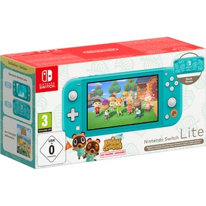 Consola portabila Nintendo Switch Lite Turquoise Timmy and Tommys Aloha Edition (Joy-Con G/R)
