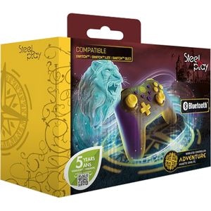 Controller Wireless Steelplay Adventure Magic pentru Nintendo Switch, multicolor