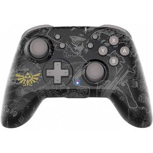 Controller Wireless HORI HORIPAD (The Legend of Zelda Edition) pentru Nintendo Switch/OLED NSW-479U, negru