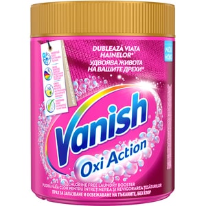 Pudra pentru indepartarea petelor pentru haine colorate VANISH Oxi Action, 423gr