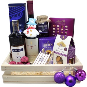 Cos cadou LUXURY BASKETS Martell Gourmet 7MG