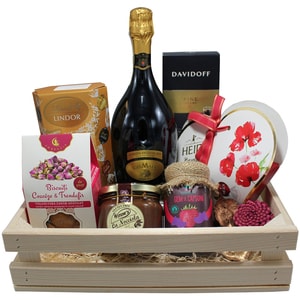 Cos cadou LUXURY BASKETS Beautifull Flavors 8BF