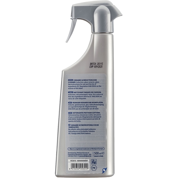 Spray pentru curatat suprafete vitroceramice WPRO 484000008497, 500 ml