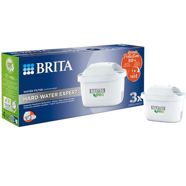 Set di 3 filtri BRITA MAXTRA PRO Hard Water Expert