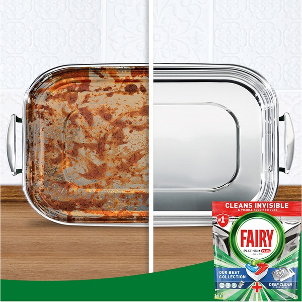 Detergent pentru masina de spalat vase FAIRY Platinum Plus Deep Clean, 37 spalari