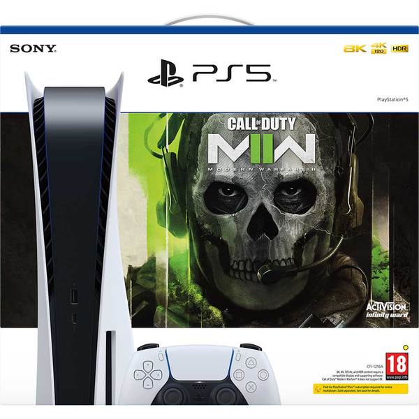 Consola PlayStation 5 (PS5) 825GB, C-Chassis + Joc Call of Duty: Modern Warfare 2