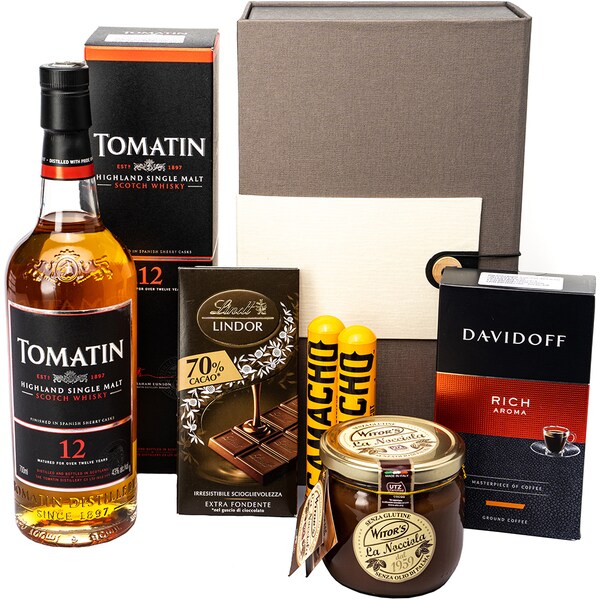 Cos cadou LUXURY BASKETS Whisky_12 7W12