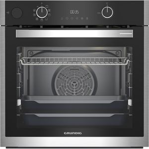 Cuptor incorporabil GRUNDIG GEBD19300BMPF, Electric, Autocuratare pirolitica, 72 l, Clasa A+, negru-inox