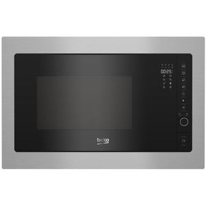 Cuptor cu microunde incorporabil BEKO BMGB25332BG, 25l, 900W, Grill, negru-inox