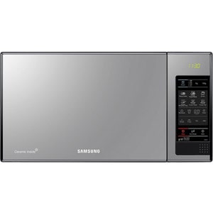 Cuptor microunde cu grill SAMSUNG GE83X/BOL, 800W, 23l, argintiu-negru