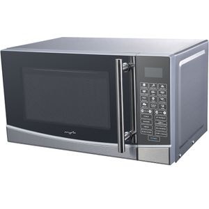 Cuptor microunde cu grill MYRIA MY4700SV, 30l, 1400W, argintiu-negru