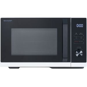 Cuptor microunde SHARP RCS201TW, 20l, 800W, alb-negru