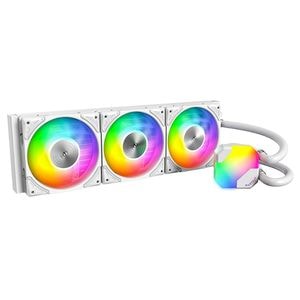 Cooler procesor cu racire lichida MONTECH HyperFlow ARGB 360 White, 120mm, CPMTHF360B