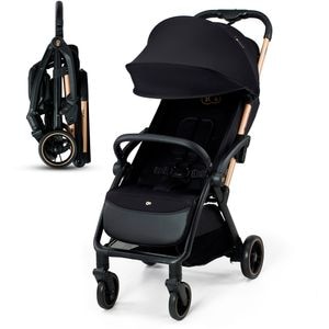 Carucior sport KINDERKRAFT Apino KSAPIN00BLK, 5 puncte, 0 luni+, negru