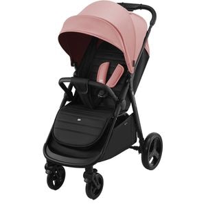 Carucior sport KINDERKRAFT Rine KSRINE00PNK0, 5 puncte, 0 luni+, roz-negru