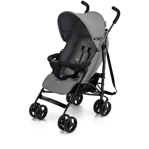 Carucior sport KINDERKRAFT Tik KSTIK000GRY, 5 puncte, 0 luni+, gri-negru