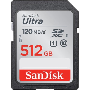 Card de memorie SANDISK Ultra, SDXC, 512GB, 150MB/s, clasa 10, UHS-I