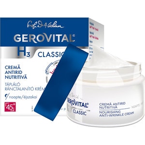 Crema de fata antirid GEROVITAL H3 Classic Nutritiva, 50ml