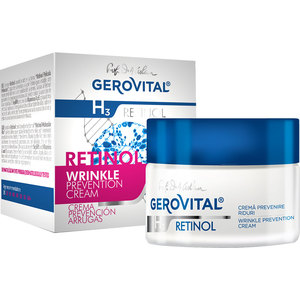 Crema de fata antirid GEROVITAL H3 Retinol, 50ml