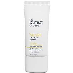 Crema de zi THE PUREST SOLUTIONS Invisible UV Protection, SPF 50, 50ml