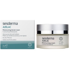Crema de fata hidratanta SESDERMA Azelac, ten cu rozacee-cuperoza, 50ml