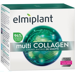 Crema de noapte ELMIPLANT Multicollagen, 50ml