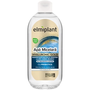 Apa micelara ELMIPLANT Hyaluronic Gold, 400ml