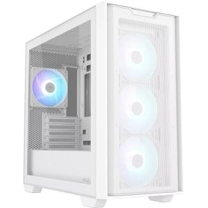 Carcasa PC ASUS A21 PLUS Case, USB 3.2 Gen 2 Type C, fara sursa, alb