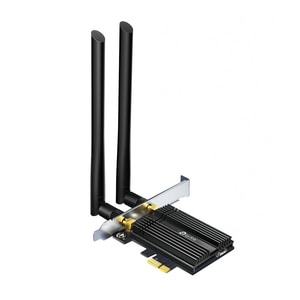 Placa de retea Wireless TP-LINK Archer TX50E AX3000, Dual Band, 574 + 2402 Mbps, Bluetooth 5.2
