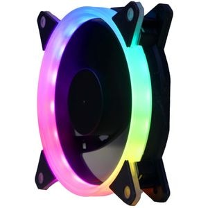 Set 3 ventilatoare PC SEGOTEP Pro Vibrant, 120mm, iluminare RGB, PROVIB3-120