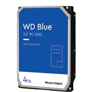 Hard Disk desktop WD Blue, 4TB, 5400 RPM, SATA 3, 256MB, WD40EZAX