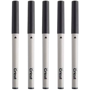 Set marker CRICUT Multi Pen, 0.4 - 2 mm, 5 bucati, negru