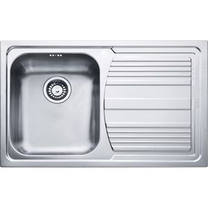 Chiuveta bucatarie FRANKE LLL 611 DR, 1 cuva, picurator dreapta, inox, argintiu