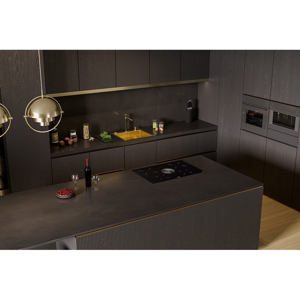 Chiuveta bucatarie ALVEUS Pure 70, 1 cuva, inox, auriu