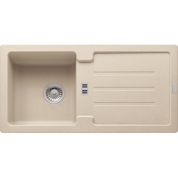 Pachet chiuveta FRANKE STG 614-86, 1 cuva, compozit granit + Baterie Pola 1.0, avena