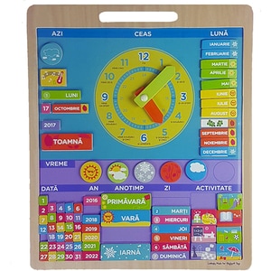 Calendar BigJigs Toys Magnetic Vremea in Romana