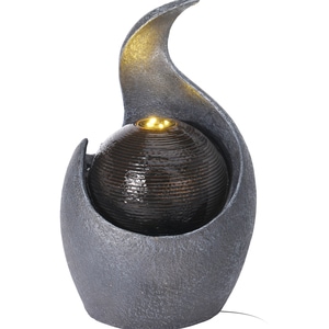 Decoratiune fantana Ball, LED, 23 x 20 x 37 cm, multicolor