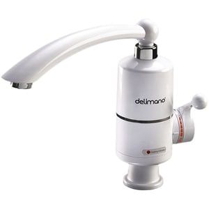 Robinet electric DELIMANO Instant Water 1000058120, 1.5 - 2l/min, 3000W, alb