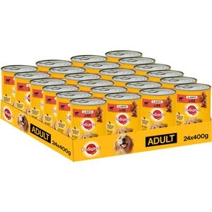 Hrana umeda pentru caini PEDIGREE, Adult, Vita in aspic