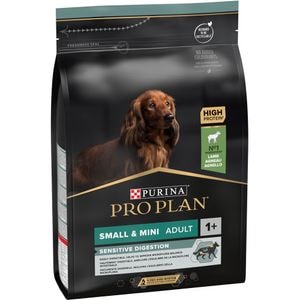 Hrana uscata pentru caini PURINA PRO PLAN Small & Mini, Sensitive Digestion, Adult, Miel, 3 kg