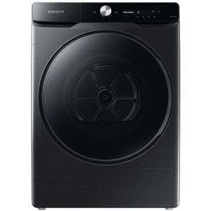 Uscator de rufe SAMSUNG DV16DG8600BVU4, AI Control, Pompa de caldura, 16 kg, 21 programe, Clasa C, negru