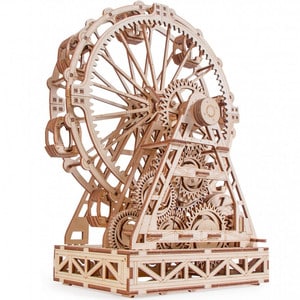 Puzzle 3d din lemn ferris wheel - roata parc de distractii