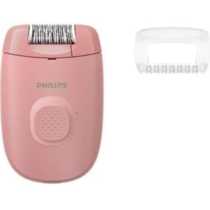 Epilator PHILIPS Seria 2000 BRE227/00, 1 viteza, 2 accesorii, retea, corai