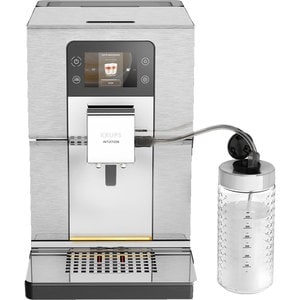 Espressor automat KRUPS Intuition Experience+ EA877D10, 3l, 1500W, 15 bar, bej-negru