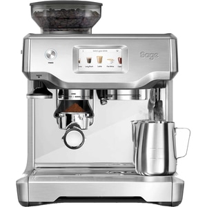 Espressor manual SAGE Barista Touch SES880BSS, 2l, 1680W, 15 bar, argintiu