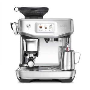 Espressor manual SAGE Barista Touch Impress SES881BSS, 2l, 1850W, 15 bar, sistem termic Thermocoil, argintiu-negru